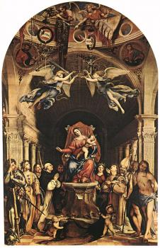 洛倫佐 洛圖 Madonna with the Child and Saints 洛倫佐 洛圖 Madonna with the Child and Saints